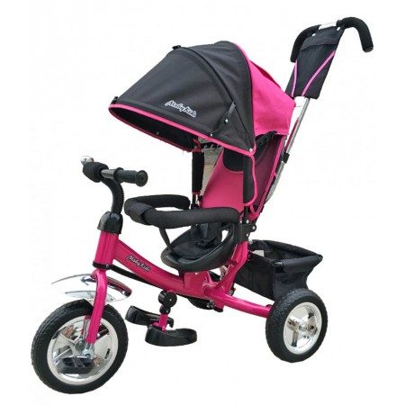 Велосипед трехколесный Moby Kids Comfort, розовый 635198