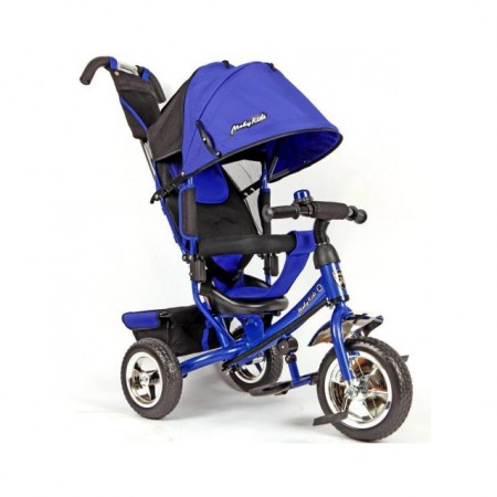 Велосипед трехколесный Moby Kids Comfort, синий 950D Blue